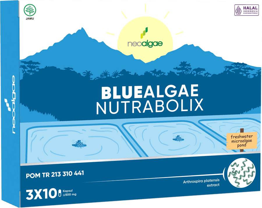Bluealgae Nutrabolix — Suplemen Phycocyanin
